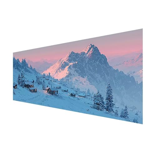 Landschaft Diamond Painting XXL 100x50 cm, Diamant Painting Bilder Erwachsene Schneeberg, DIY 5D Eckige Steine Basteln Mädchen 8 Jahre, Diamant Malerei Stickerei Kunst Set für Zimmer Wanddeko M-1 Landschaft Diamond Painting XXL 100x50 cm, Diamant Painting Bilder Erwachsene Schneeberg, DIY 5D Eckige Steine Basteln Mädchen 8 Jahre, Diamant Malerei Stickerei Kunst Set für Zimmer Wanddeko M-1 von FeiPride