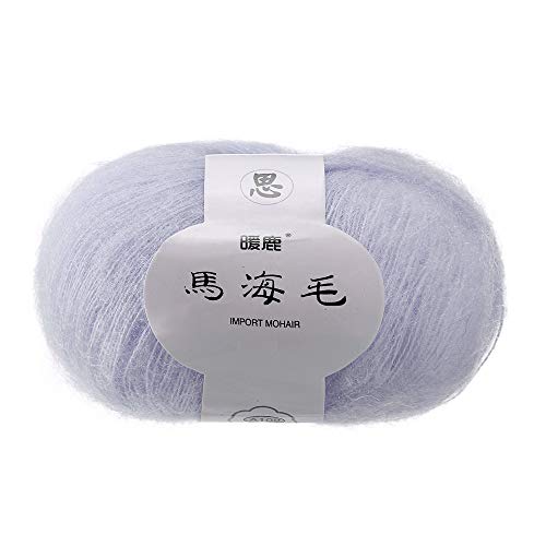 FeiliandaJJ 25g Wolle Zum Stricken & Häkeln Handstrickgarn,Mohair,Wollgarn Perfekt für Hüte Pullover Schal Decke Strickprojekt- 14 Farben von sufe