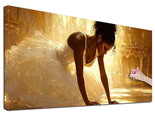 Diamond Painting Balletttänzerin, 40x90 cm Diamond Painting Erwachsene Groß XXL, 5D Diamant Painting Bilder Frau für Erwachsene Anfänger, Weihnachtsdeko Mosaikherstellung Bastelset für Wanddeko, F-89 Diamond Painting Balletttänzerin, 40x90 cm Diamond Painting Erwachsene Groß XXL, 5D Diamant Painting Bilder Frau für Erwachsene Anfänger, Weihnachtsdeko Mosaikherstellung Bastelset für Wanddeko, F-89 von Feionnug