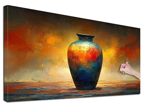 Diamond Painting Krug, 180x80 cm Diamond Painting Erwachsene Groß XXL, 5D Diamant Painting Bilder Retro für Erwachsene Anfänger, Weihnachtsdeko Mosaikherstellung Bastelset, Wanddeko, Geschenke, R-19 von Feionnug