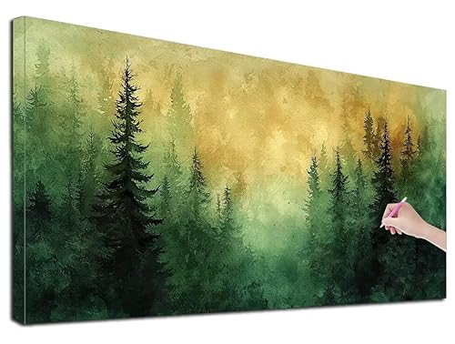 Diamond Painting Landschaft, 90x40 cm Diamond Painting Erwachsene Groß XXL, 5D Diamant Painting Bilder Abstrakt für Erwachsene Anfänger, Weihnachtsdeko Mosaikherstellung Bastelset für Wanddeko, R-13 von Feionnug