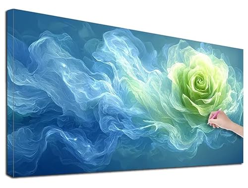 Diamond Painting Rosen, 60x140 cm Diamond Painting Erwachsene Groß XXL, 5D Diamant Painting Bilder Abstrakt für Erwachsene Anfänger, Weihnachtsdeko Mosaikherstellung Bastelset für Wanddeko, G-51 Diamond Painting Rosen, 60x140 cm Diamond Painting Erwachsene Groß XXL, 5D Diamant Painting Bilder Abstrakt für Erwachsene Anfänger, Weihnachtsdeko Mosaikherstellung Bastelset für Wanddeko, G-51 von Feionnug