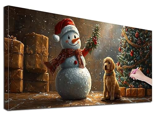 Diamond Painting Weihnachten, 50x110 cm Diamond Painting Erwachsene Groß XXL, 5D Diamant Painting Bilder Schneemann für Erwachsene, Weihnachtsdeko Mosaikherstellung Bastelset für Zimmer Wanddeko, G-67 Diamond Painting Weihnachten, 50x110 cm Diamond Painting Erwachsene Groß XXL, 5D Diamant Painting Bilder Schneemann für Erwachsene, Weihnachtsdeko Mosaikherstellung Bastelset für Zimmer Wanddeko, G-67 von Feionnug
