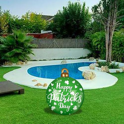 Accessoires Feiern Sie den St. Patrick's Day mit Stil! Aufblasbares PVC, perfektes irisches Partyzubehör und Dekoration für ein festliches (A, 60cm) von Feizikaw