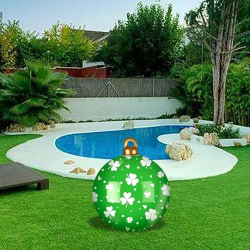 Accessoires Feiern Sie den St. Patrick's Day mit Stil! Aufblasbares PVC, perfektes irisches Partyzubehör und Dekoration für ein festliches (B, 60cm) von Feizikaw