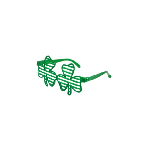 Feizikaw Accessoires St Patricks Day Accessories Sunglasses Plastic Green Glasses For St Patricks Party Decorations (Green, 16x8cm) von Feizikaw