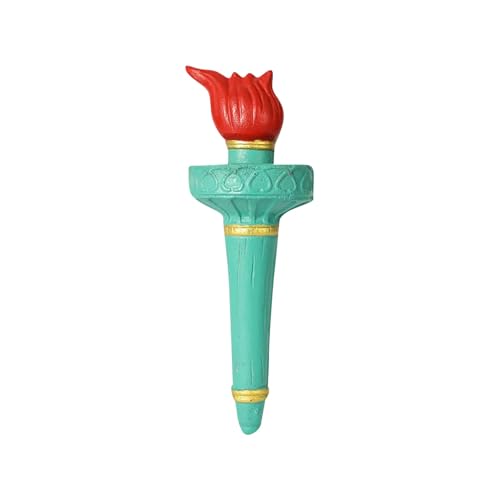 Feizikaw Accessoires Statue von Stirnband und Taschenlampe Kombination Urlaub Party Kostüm Kopfbedeckung Cosplay Zubehör (B, 10.5x30.5cm) von Feizikaw