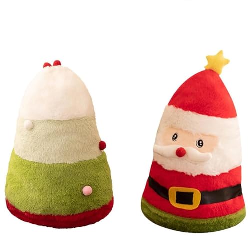 Feizikaw Hochzeit Accessoires Weihnachtsmütze Weihnachtsmütze Weihnachtsdekoration Weihnachtsdekoration Weihnachtszimmer Wendbar (Red, 20x30x20) von Feizikaw