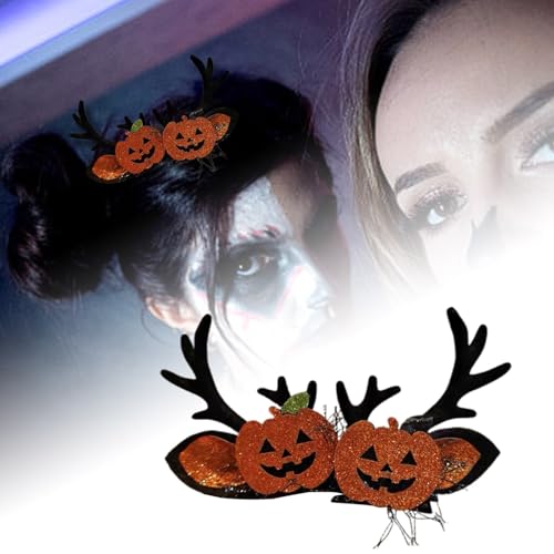 Feizikaw Hochzeit Party ZubehöR Halloween-Party, süße dekorative Kopfbedeckung, Haarspange, ein Paar kann kombiniert werden (A, One Size) von Feizikaw