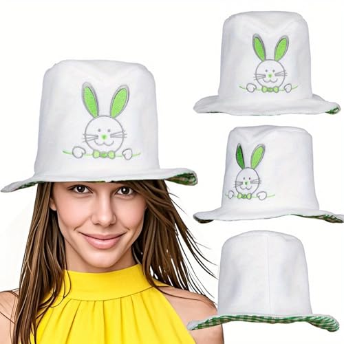 Feizikaw Party Zubehör Samt-Stirnband mit Schleife, Osterpartyhut, Karnevalskostüm-Zubehör für Frauen und Mädchen (verstellbare Feiertagsdekoration) (C, 28cm) von Feizikaw