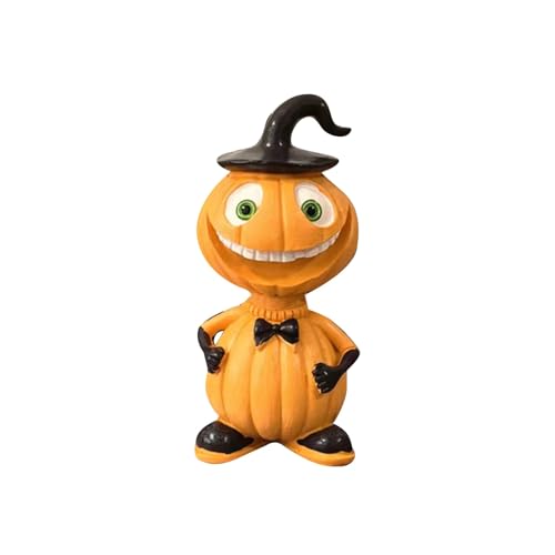 Halloween Deko Figuren Wohndeko Esszimmertischschilder Esstisch Halloween-Dekorationen Tischdeko Esstisch Halloween-Requisiten Partyzubehör Halloween-Bastelarbeiten Kunstharz (B, 21X18.5X13.5CM) von Feizikaw