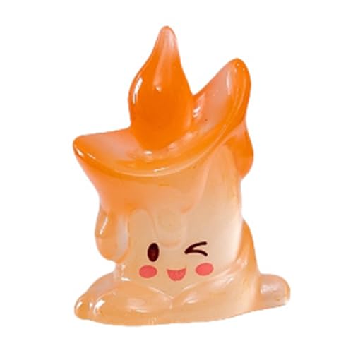 Halloween Deko Vogelkäfig Micro Kreative Nette Bunte Halloween Kerze Baby Desktop Dekorationen (B, 2.7x2.7x3.5cm) von Feizikaw