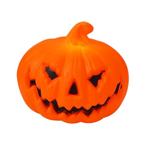 Halloween Dekorationsgegenstand​​ Halloween Kürbis LED Nachtlicht Festival Dekoration Gesicht Party Layout Auf Atmosphäre Licht Desktop Ornamente (B, 5.2x6.3cm) von Feizikaw