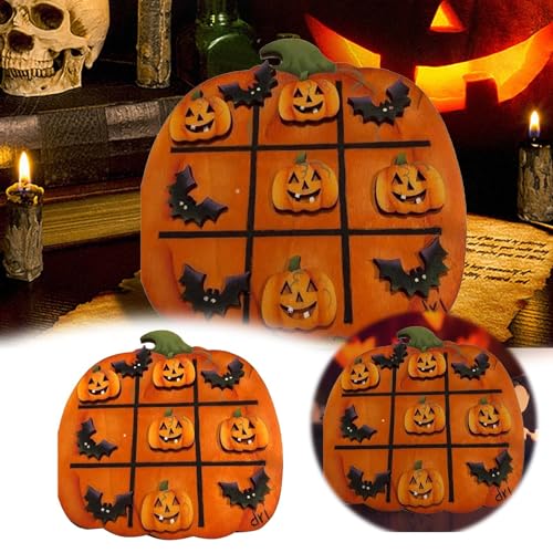 Halloween Küchen Deko Halloween Kürbis Ornamente Halloween Kürbis Dekorationen Kürbis Innen Und Außen Dekorationen Atmosphäre Lustige Ausdrücke (Orange, 30X30CM) von Feizikaw