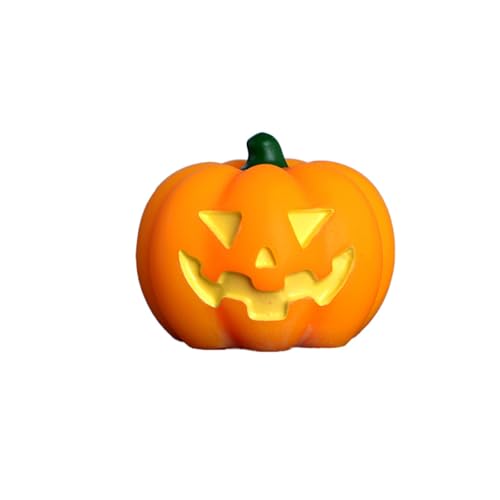 ​​Halloween Tischdeckfläche Zierde Halloween Hut Serie Micro Gardening Harz Schmuckstück Kürbis Festival Zubehör (B, 3x3x4cm) von Feizikaw