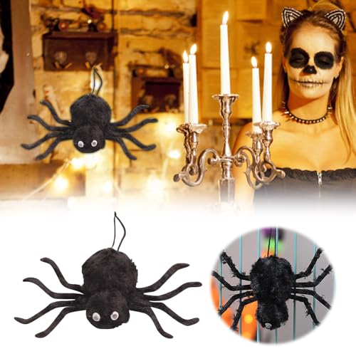 Halloween Tischdeko Sommer Halloween-Stoffsimulationsornamente, Halloween-Partydekorationen, Desktop-Ornamente, exquisites (B, 22x14 cm) von Feizikaw
