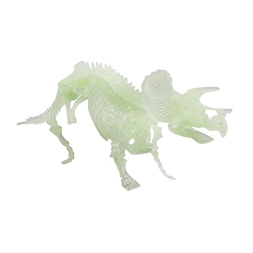 ​​Halloween Tischplatte Muster​​ Halloween Glow In The Dark Dinosaurier Modell DIY Dinosaurier Kinder (D, One Size) von Feizikaw