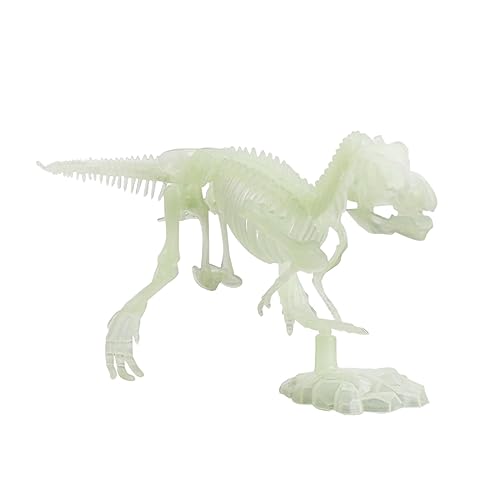 ​​Halloween Tischplatte Muster​​ Halloween Glow In The Dark Dinosaurier Modell DIY Dinosaurier Kinder (E, One Size) von Feizikaw