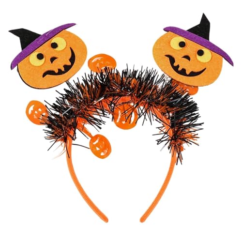 Hochzeit Accessoires Halloween-Stirnband, gruselige Hörner, Kostümzubehör für Partydekorationen, Cosplay, Festival, Feiertagsfeier (B, 24cm) von Feizikaw