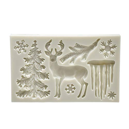 Kuchen Form Gestalten Sie die Form von Silikonformkuchen Gelee Löcher Seife für Schokolade Kuchenform (White, One Size) von Feizikaw
