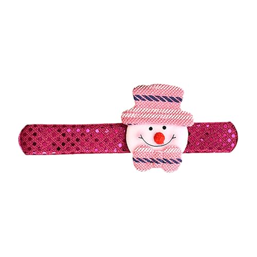 Party Accessoires Christmas Joy Clicker Armband Festliches Spielzeugarmband für Kinder (B, 21X3CM) von Feizikaw