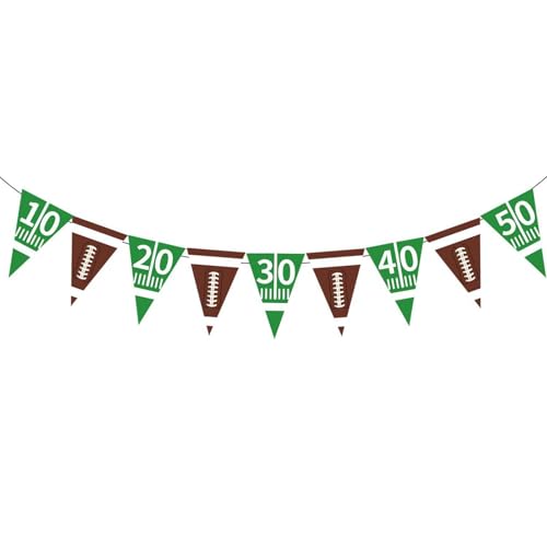 Party Accessoires Lustig Bordüre: Motto-Geburtstagsparty Geschirr-Set Fußball Teller Servietten Tischdecke & (Green, 27.8X18.7CM) von Feizikaw