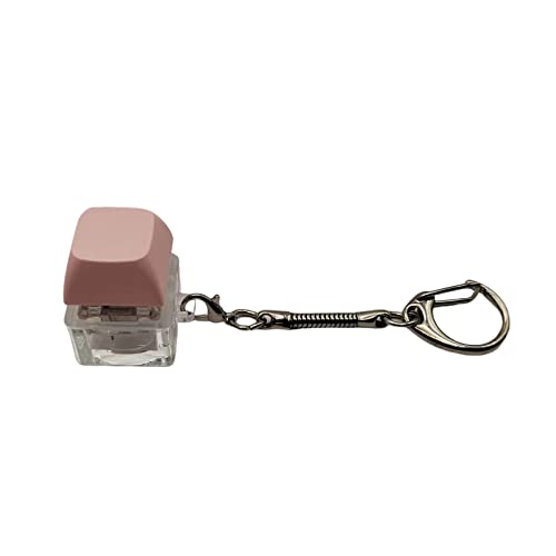 Schlüsselanhänger Süß Tastatur-Schlüsselanhänger Clicker--Tastatur-Finger-Tastatur--Finger-Tastatur-Schlüsselanhänger-Taste für Stress für Erwachsene (B, One Size) von Feizikaw