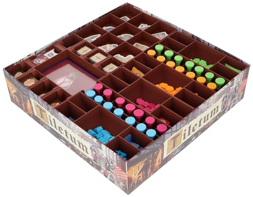 Feldherr Organizer Insert kompatibel mit Tiletum - Grundspielbox - Sortierbox und Spielhilfe mit Spielertrays für Zubehör und einen schnellen Spielaufbau von Feldherr