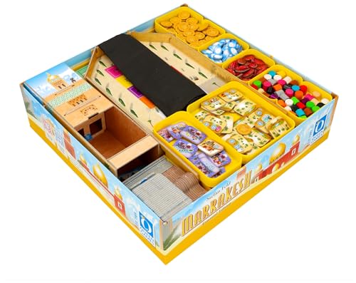 Feldherr Organizer kompatibel mit Marrakesh: Essential Edition - Grundspielbox - Sortierbox mit Spieler Trays für Zubehör und einen schnellen Spielaufbau von Feldherr