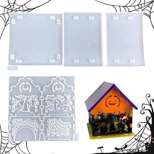 Feliciay Silikonformen Gießformen Häuser,Silikonformen Gießformen Kürbis Häuser,Silikon Haus Handwerk,Häuser Silikonform Kerzenhalter Gießformen,Giessform Silikon für Halloween Deko Feliciay Silikonformen Gießformen Häuser,Silikonformen Gießformen Kürbis Häuser,Silikon Haus Handwerk,Häuser Silikonform Kerzenhalter Gießformen,Giessform Silikon für Halloween Deko von Feliciay