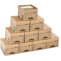 10 Bankers Box Archivboxen Bankers Box® Earth Series Budget Box braun 32,6 x 39,6 x 25,7 cm von Bankers Box