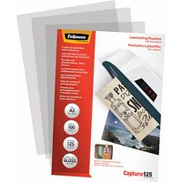 100 Fellowes Capture125 Laminierfolien glänzend für A3 125 micron selbstklebender Rücken 100 Fellowes Capture125 Laminierfolien glänzend für A3 125 micron selbstklebender Rücken von Fellowes