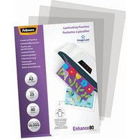25 Fellowes Enhance80 ImageLast Laminierfolien glänzend für A3 80 micron 25 Fellowes Enhance80 ImageLast Laminierfolien glänzend für A3 80 micron von Fellowes