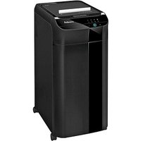 AKTION: Fellowes AutoMax 350C Aktenvernichter mit Partikelschnitt P-4, 4 x 38 mm, bis 300 Blatt, schwarz mit 100 Euro CashBack von Fellowes