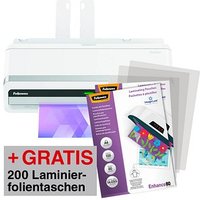AKTION: Fellowes Jupiter A3 Laminiergerät bis DIN A3 + GRATIS 200 Laminierfolien, DIN A4, 80 micron, glänzend von Fellowes
