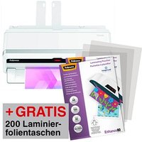 AKTION: Fellowes Venus A3 Laminiergerät bis DIN A3 + GRATIS 200 Laminierfolien, DIN A4, 80 micron, glänzend von Fellowes