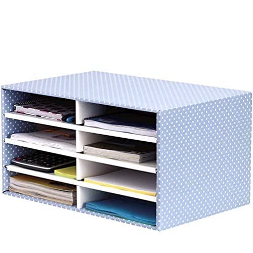 Bankers Box Sortierstation für den Schreibtisch, aus 100% recycelter Wellpappe, schneller Aufbau dank Fastfold, stabil stapelbar, Farbe: blau/weiß, 1 Stück Bankers Box Sortierstation für den Schreibtisch, aus 100% recycelter Wellpappe, schneller Aufbau dank Fastfold, stabil stapelbar, Farbe: blau/weiß, 1 Stück von BANKERS BOX