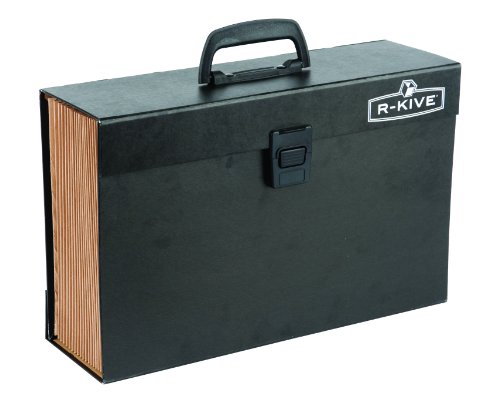 Bankers Box by Fellowes Fächermappe 21 Fächer 380 x 120 x 245 mm schwarz von Fellowes