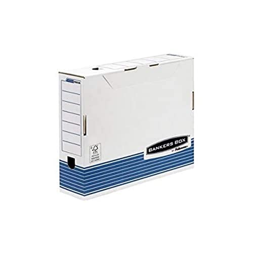 Fellowes 0023601 Papierbox und Organizer für Ordner, Papier, Blau, A3, 108 x 331 x 442 mm, 100 x 315 x 430 mm von Fellowes