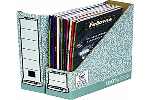 Fellowes 01860 Bankers Box, System Stehsammler, 10 Stück, grau von BANKERS BOX