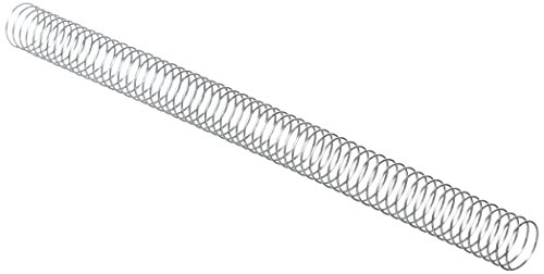 Fellowes 100 Stück Metall-Spiralen zum Binden, Schritt 5:1, 59 Löcher, Silber, 20 mm von Fellowes