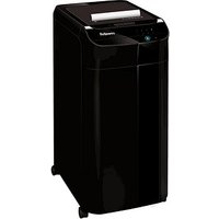 Fellowes AutoMax 450C Aktenvernichter mit Partikelschnitt P-4, 4 x 38 mm, bis 450 Blatt, schwarz Fellowes AutoMax 450C Aktenvernichter mit Partikelschnitt P-4, 4 x 38 mm, bis 450 Blatt, schwarz von Fellowes
