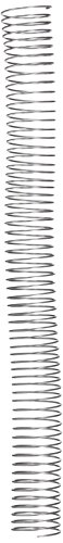 Fellowes ESP026 Spiralbindung, Metall, für Einband, 5:1, (59 Löcher), 26 mm 28 mm silber metallic von Fellowes