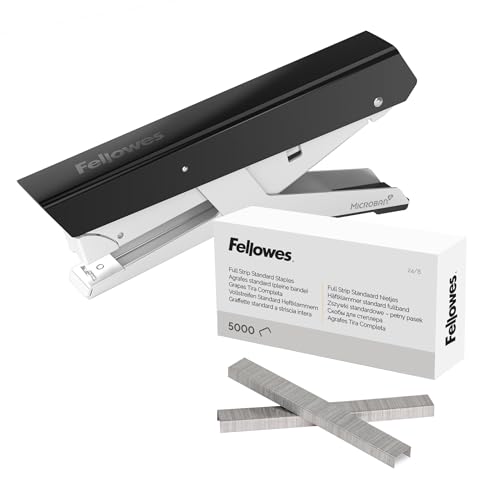 Fellowes Heftzange LX890 aus Metall, kein Klammerstau, Bypass-Heftung von bis zu 40 Blatt + Fellowes Heftklammern 26/6 mm für Full-Strip/Vollstreifen-Heftgeräte – Packung mit 5000 Stück – Bundle Fellowes Heftzange LX890 aus Metall, kein Klammerstau, Bypass-Heftung von bis zu 40 Blatt + Fellowes Heftklammern 26/6 mm für Full-Strip/Vollstreifen-Heftgeräte – Packung mit 5000 Stück – Bundle von Fellowes