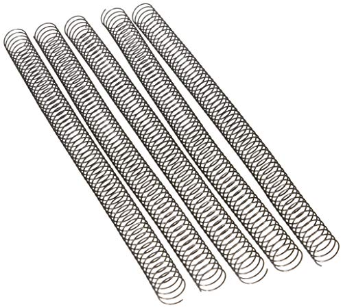 Fellowes Metallspiralen für Bindemaschine, 5:1, 59 Löcher, Schwarz, 25 Stück 16 mm schwarz Fellowes Metallspiralen für Bindemaschine, 5:1, 59 Löcher, Schwarz, 25 Stück 16 mm schwarz von Fellowes