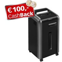 AKTION: Fellowes Microshred 225Mi Aktenvernichter mit Partikelschnitt P-5, 2 x 12 mm, bis 13 Blatt, schwarz mit CashBack von Fellowes