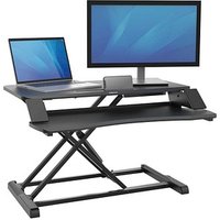 Fellowes Monitorständer Corsivo Sitz-Steh Workstation schwarz von Fellowes