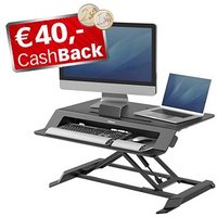 Fellowes Monitorständer Lotus LT Sitz-Steh Workstation schwarz von Fellowes