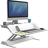 Fellowes Monitorständer Lotus Sitz-Steh Workstation weiß von Fellowes