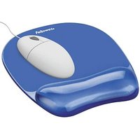 Fellowes Mousepad mit Handgelenkauflage Crystals Gel blau Fellowes Mousepad mit Handgelenkauflage Crystals Gel blau von Fellowes